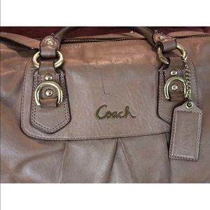 Soft leather Coach bag